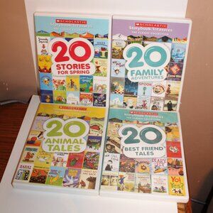 - Scholastic Storybook Treasures Lot of 4 DVD 80 Stories Total